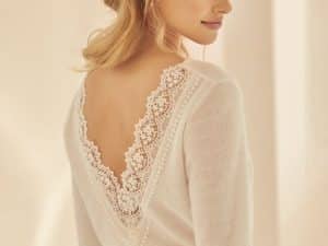 Braut Pulli / Pullover Gr. 38 - Bianco Evento E344